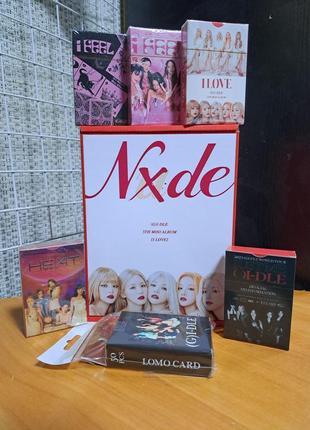 Подарочный бокс из ломо карт (g) i-dle айдль 6 колод