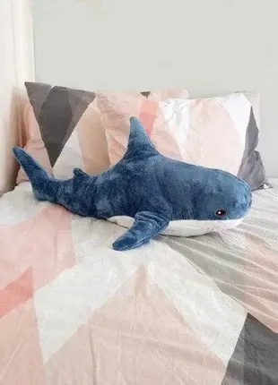 Хіт продажу! м'яка іграшка від ikea "акула-велика" 100 см (5 кольорів)