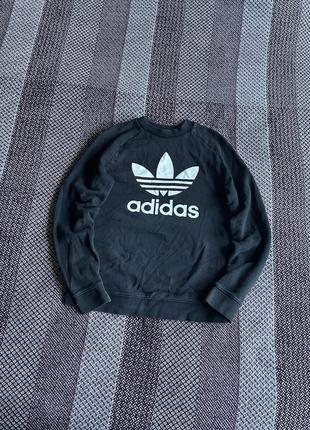 Adidas originals big logo свитшот спортивная кофта оригинал бы у