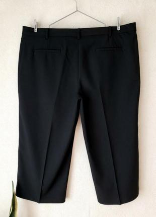 Новые черные укороченные брюки next 20-22 uk6 фото