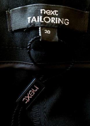 Новые черные укороченные брюки next 20-22 uk7 фото