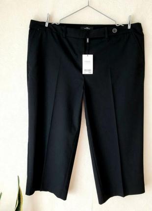 Новые черные укороченные брюки next 20-22 uk1 фото