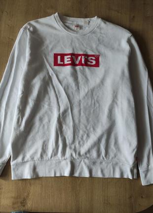 Фірмовий чоловічий світшот levis, оригінал, l.