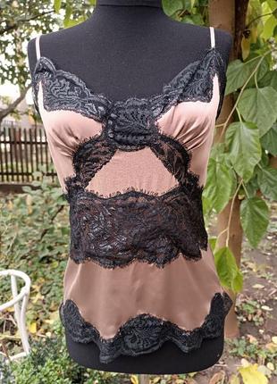 Шелковая винтажная майка joe taft