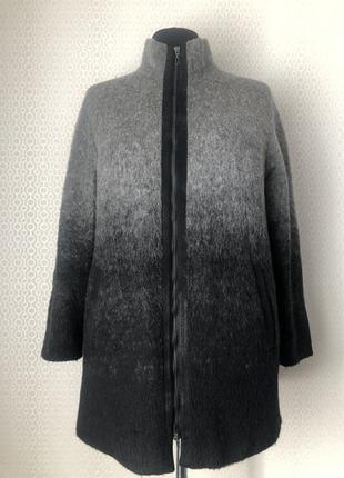 Оригинальное пальто с градиентом от bianca., германия, размер 44, укр 50-52-54