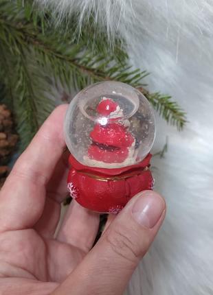 Сніговий шар різдвяний новорічний сувенір санта клаус