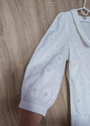 Стильная блуза айвори красивая рубашка рубашка блузка размер 48-503 фото