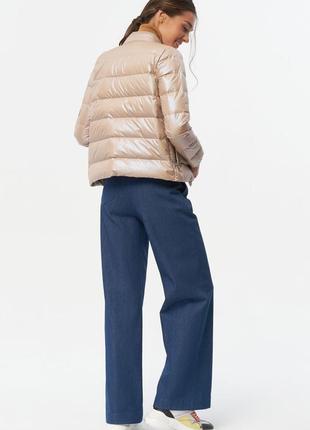 Золотистый утепленный бомпер франуция