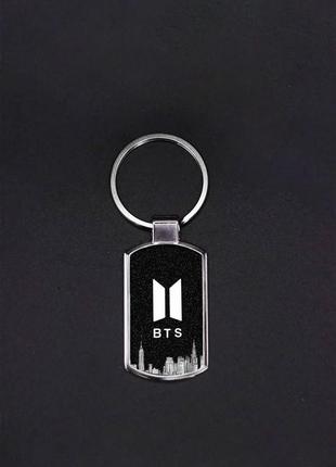 Металевий брелок bts army