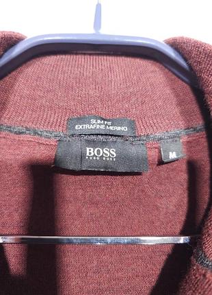 Свитер натуральная шерсть hugo boss размер s/m4 фото