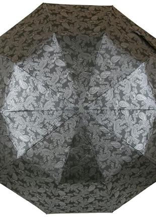 Женский зонт полуавтомат bellisimo серый1 фото