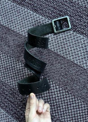 Hugo boss leather belt ремень мужской оригинал бы у3 фото