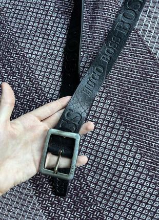 Hugo boss leather belt ремень мужской оригинал бы у5 фото
