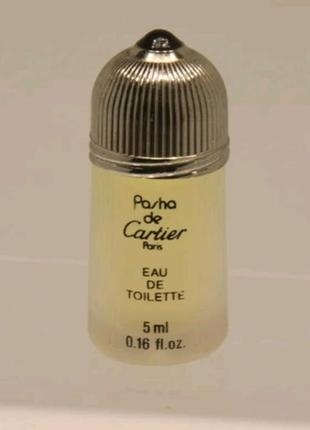 Cartier pasha - 4 ml edt туалетная вода миниатюра1 фото