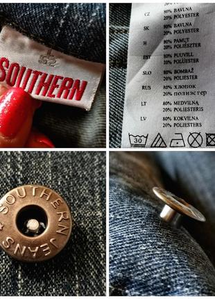 Жакет джинсовый southern jeans джинсовка куртка джинсовая пиджак джинсовый4 фото