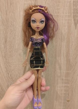 Лялька-монстер хай клодин вульф ніч монстрів clawdeen wolf