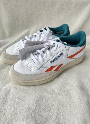 Кроссовки reebok club c revenge white gx0385 оригинал