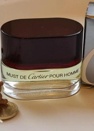 Must de cartier pour homme 7,5 ml edt туалетна вода