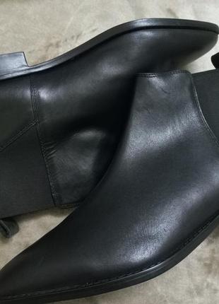 Ботинки сапоги-челси осень-весна кожа жен 39р.asos индии