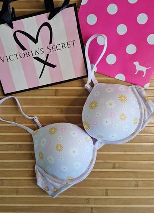 Бюст двойной пуш ап плюс victorias secret pink wear everywhere super push-up оригинал