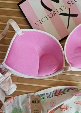 Комплект подвійний пуш ап плюс victorias secret pink super push оригінал6 фото