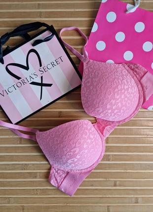 Бюст оригинал victorias secret pink wear everywhere push-up bra1 фото