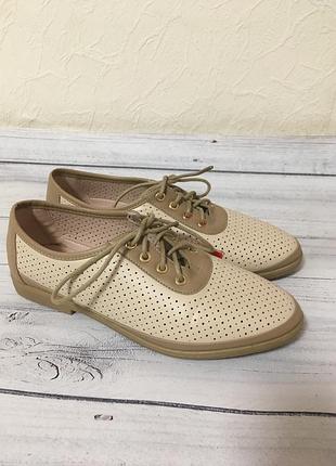 Черевики на шнурках оксфорди