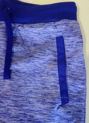 Спортивные штаны теплые женские на флисе miss fiori, фиолетовые, s6 фото
