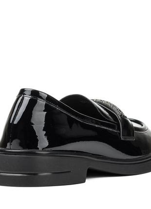 Туфли женские черные лакированные 2338т4 фото