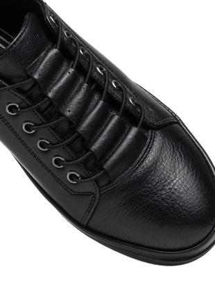 Туфли женские осенние кожаные классические черные 1028тz7 фото