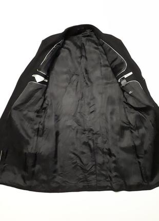 Пальто классическое черное мужское шерстяное из шерсти как новый р 523 фото