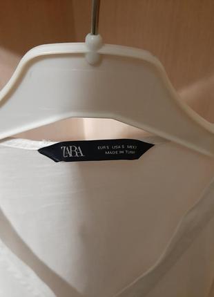 Блуза с кружевом zara3 фото