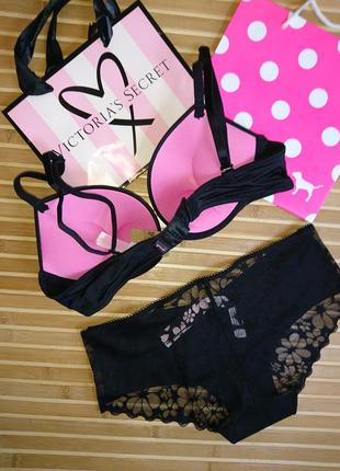 Комплект подвійний пуш ап плюс victorias secret pink super push оригінал2 фото