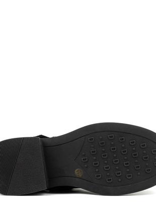 Туфлі жіночі чорні замшеві з ремінцем 2287т6 фото