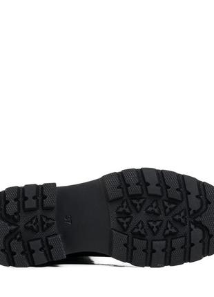 Ботинки зимние женские черные с резинкой 494цz-а8 фото