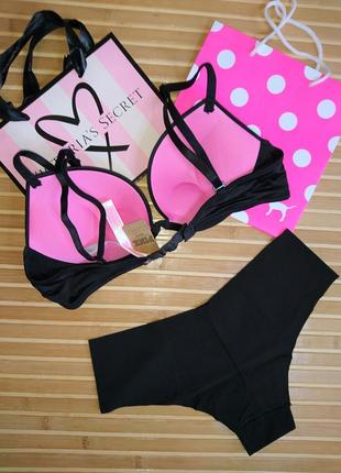 Комплект подвійний пуш ап плюс victorias secret pink super push оригінал2 фото