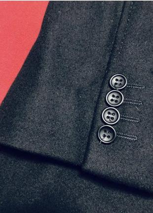 Пальто классическое черное мужское шерстяное из шерсти как новый р 524 фото