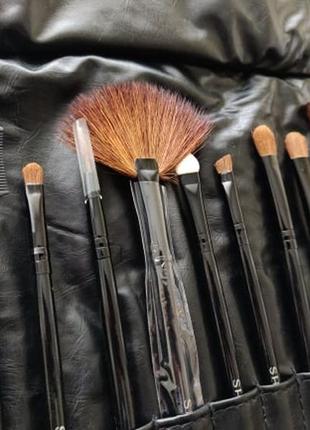 Набор кистей для макияжа shany professional 12 - black5 фото
