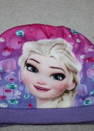 Красива шапка дівчинці з ельзою та анною холодне серце, 52см, 5-7 років від disney