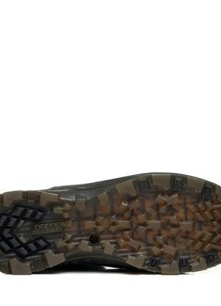 Ботинки мужские зимние из нубука на шнуровках 33916 фото