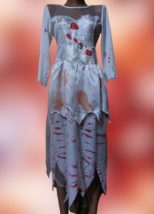 💖💖💖карнавальное кровавое женское платье на хеллоуин, halloween💖💖💖