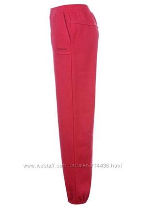 Спортивные штаны теплые женские на флисе la gear, розовые, m2 фото