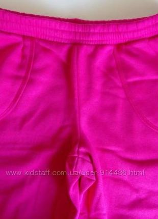 Спортивные штаны теплые женские на флисе la gear, розовые, m6 фото