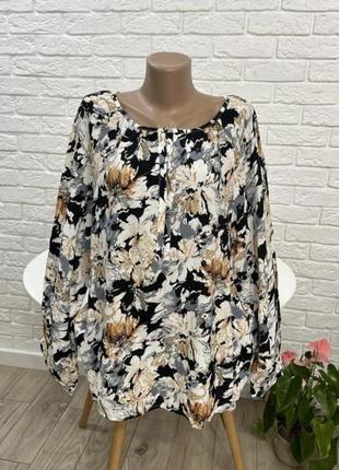 Блузка блуза из вискозы р 48-50