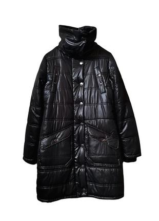 Designer/s стьобане жіноче пальто куртка стьобана довга на синтепоні