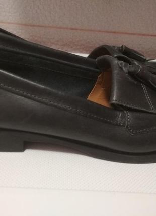 Schuh loafer туфлі лофер натуральна шкіра брендові