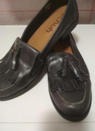 Schuh loafer туфли лофер натуральная кожа брендовые6 фото