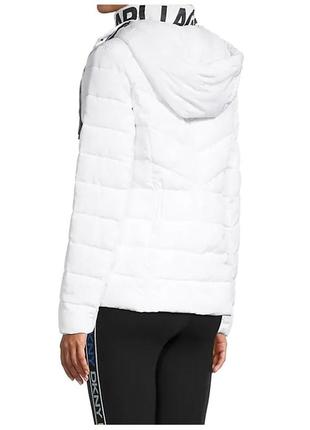 Куртка зимняя karl lagerfeld paris logo puffer jacket lwnmp101 оригинал5 фото