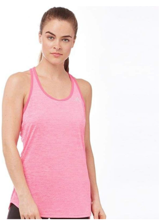 Спортивна майка adidas climalite keyhole tank top <unk> women. м l
