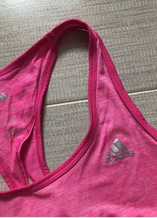 Спортивна майка adidas climalite keyhole tank top &lt;unk&gt; women. м l4 фото